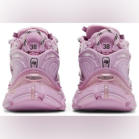 Balenciaga Runner Sneaker | pink | sz 38 (Wmns 8) | New with tags - Picture 9 of 12
